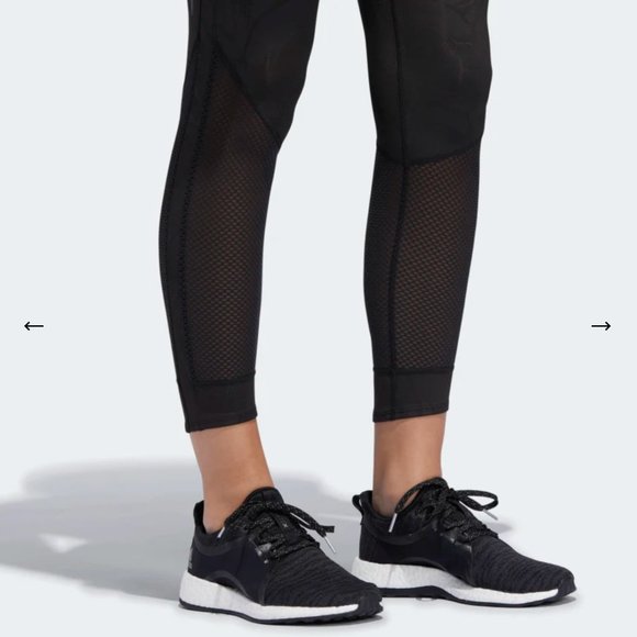 Adidas - Own The Run Paper Floral Tights - Picture 6 of 10